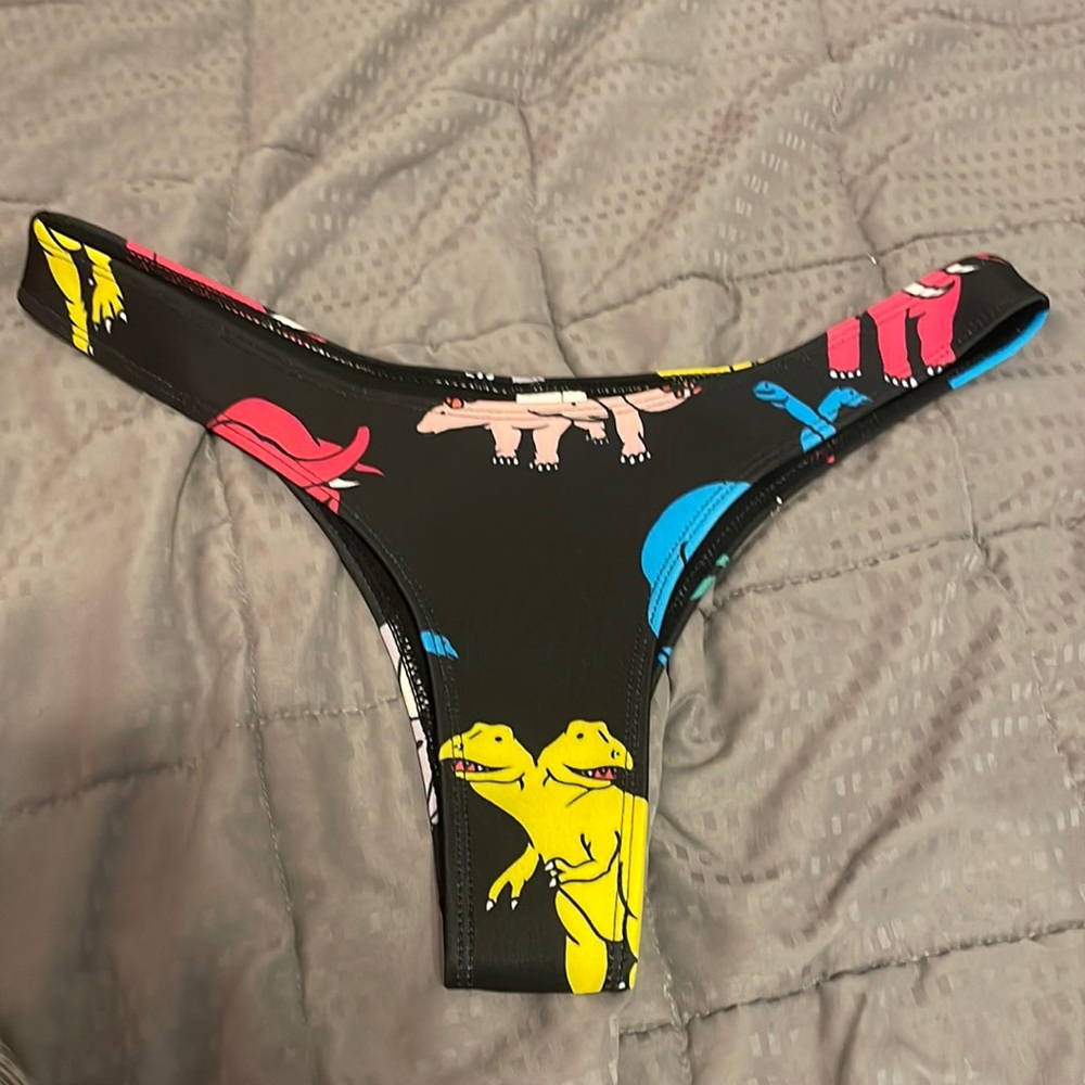 Hoaka X Pony High leg bikini bottoms